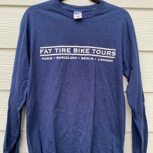 Fat Tire Bike Tours Long Sleeve T-Shirt